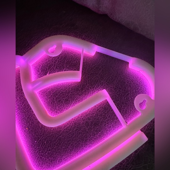 Neon Pink Abstract Light - Picture 2 of 4
